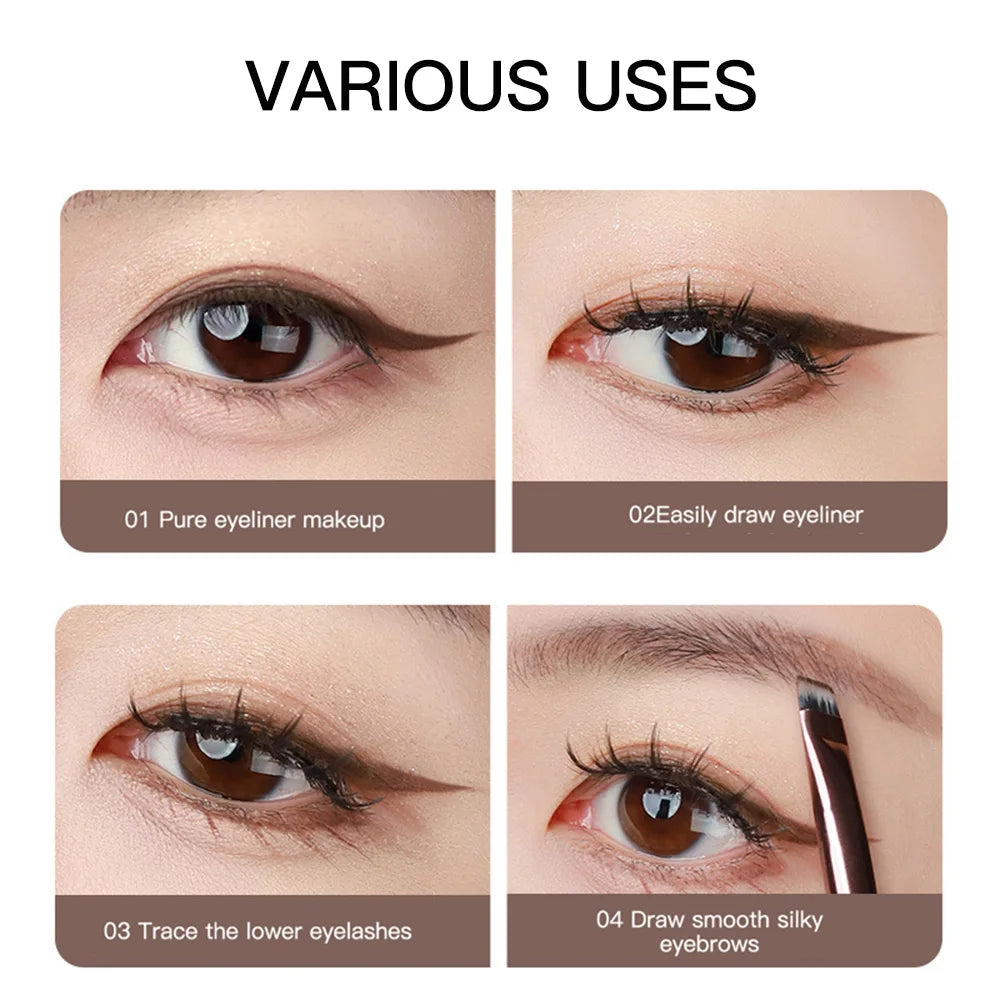 GECOMO Long Wear Matte Eyeliner Gel Cream Quick Drying Waterproof Qme
