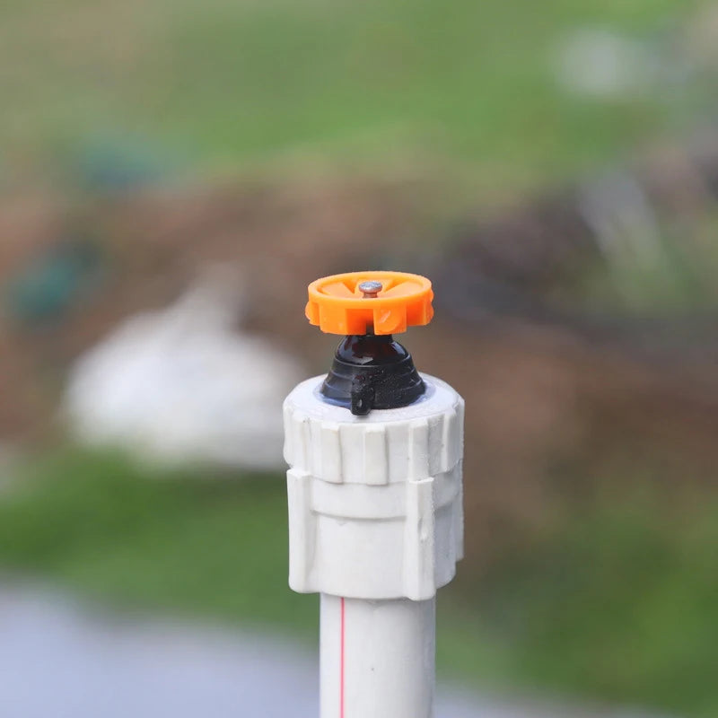 1/5Pcs 1/2" Male Thread Automatic Rotation 360 Degree Watering Nozzle Sprinkler Garden Park Lawn Flower Vegetable Irrigation. Qme