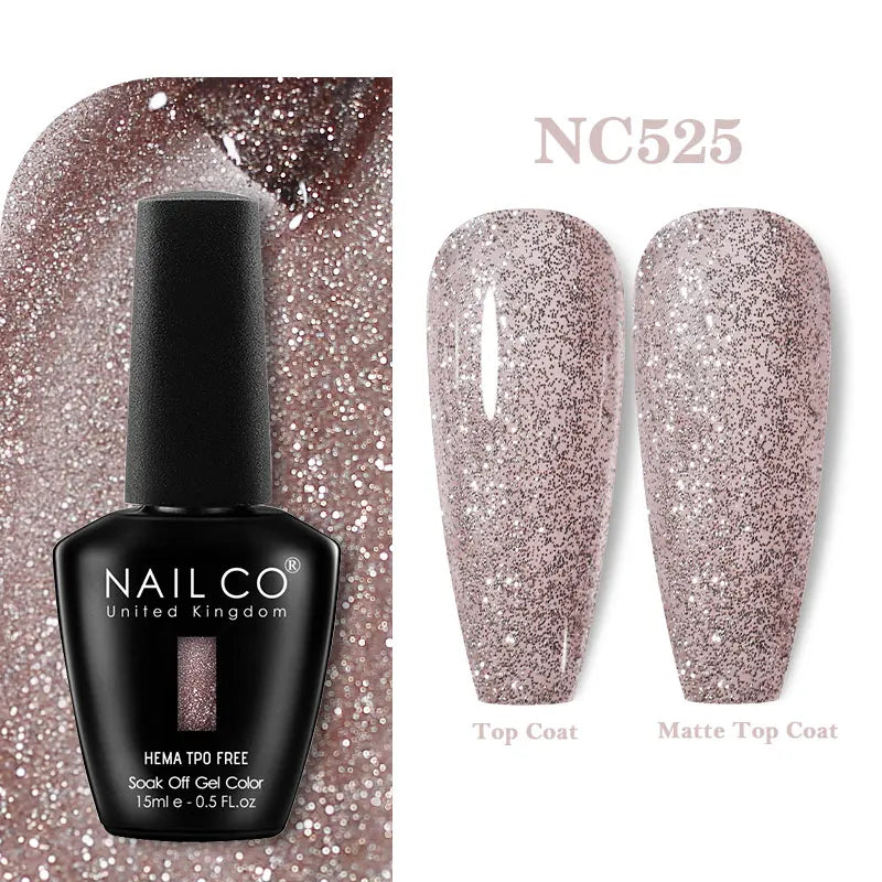NAILCO Coat Base Gel Nail Polish Nails Art Semi Permanent Lacquer