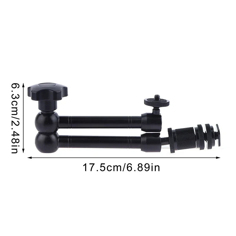 Adjustable Friction Articulating Magic Arm Clamp Camera LCD Monitor Qme