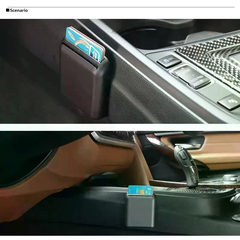 Universal Car Interior Card Holder Multi-function Portable Storage Qme