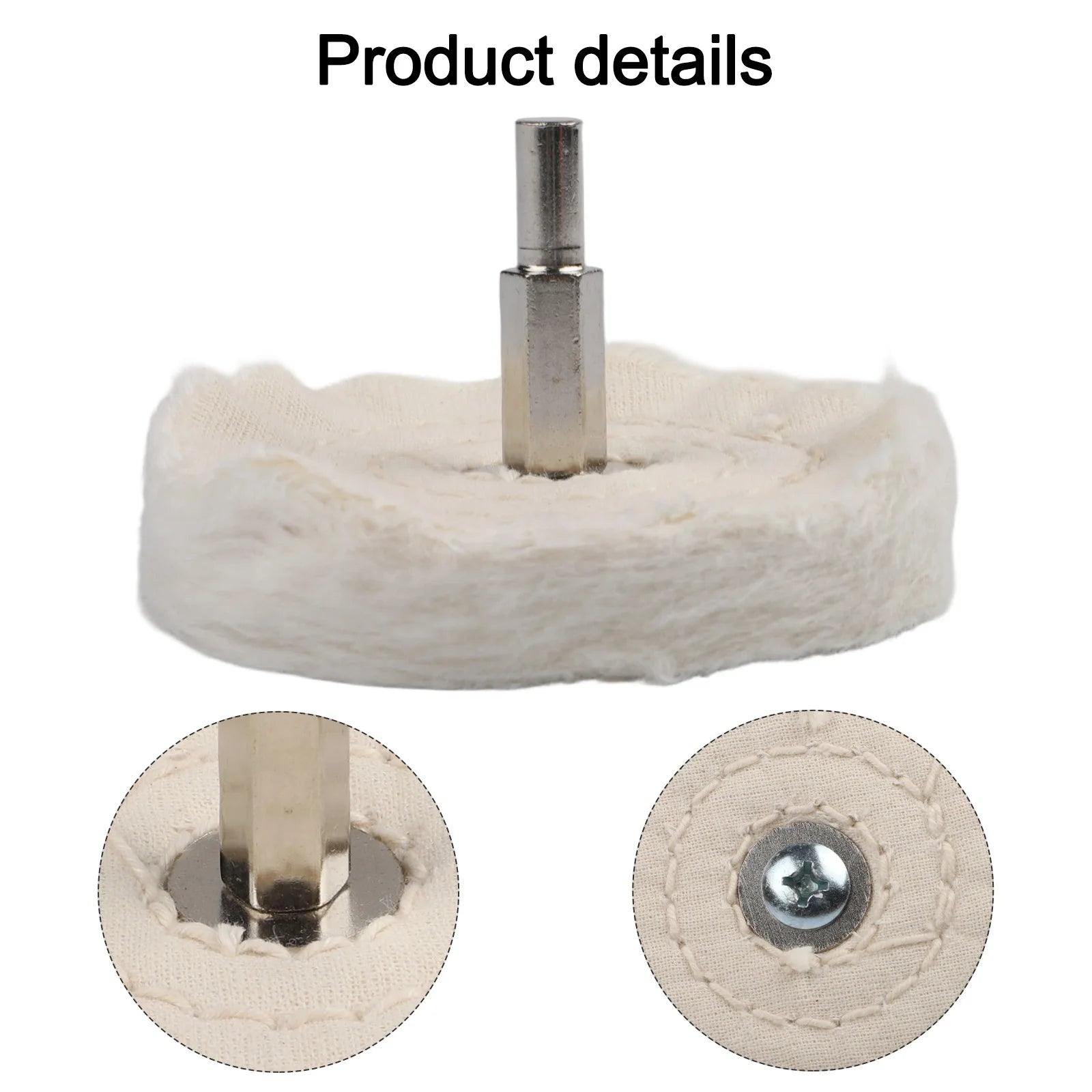 1Pc 50/65/75/100mm Cloth Polishing Mop Wheel Pad For Power/ Battery Drill Buffing Grinder Polishing Wheel Tool Qme