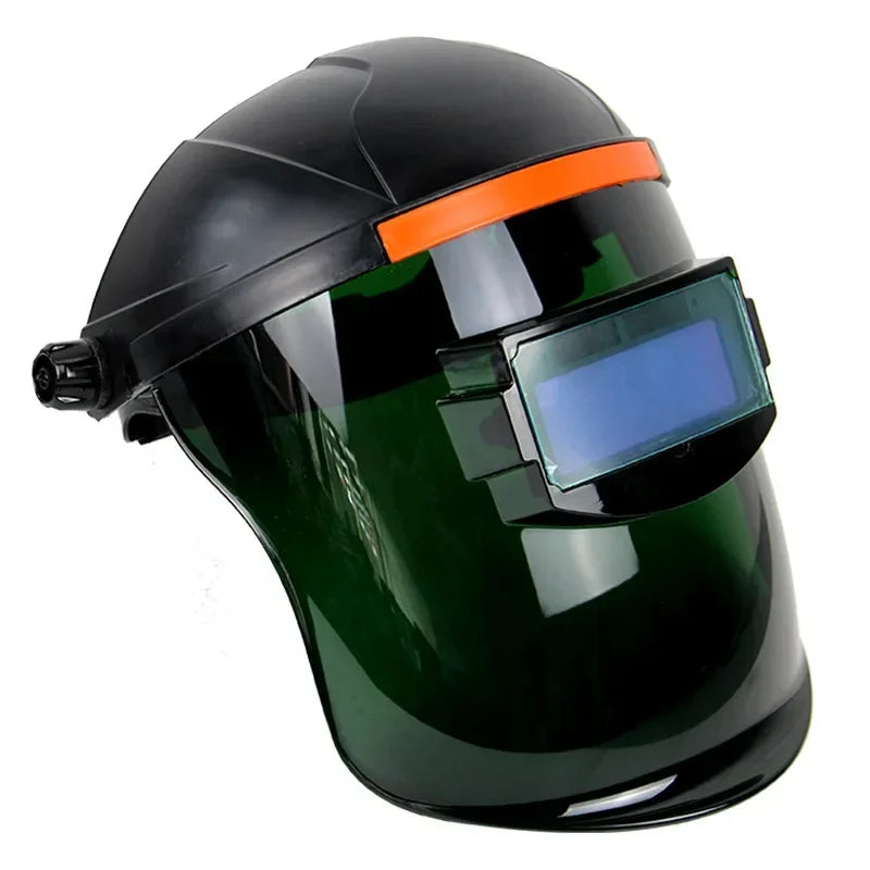 Adjustable Safety Face Welding Helmet Welder Mask Resistant for All Welding Applications Plastic Welder Glasses Qme