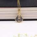 Original Design Round Our Lady Of Aparecida Pendant Necklace Virgin Mary Chain Catholic Brazilian Party Jewelry Gifts Wholesale Qme 4