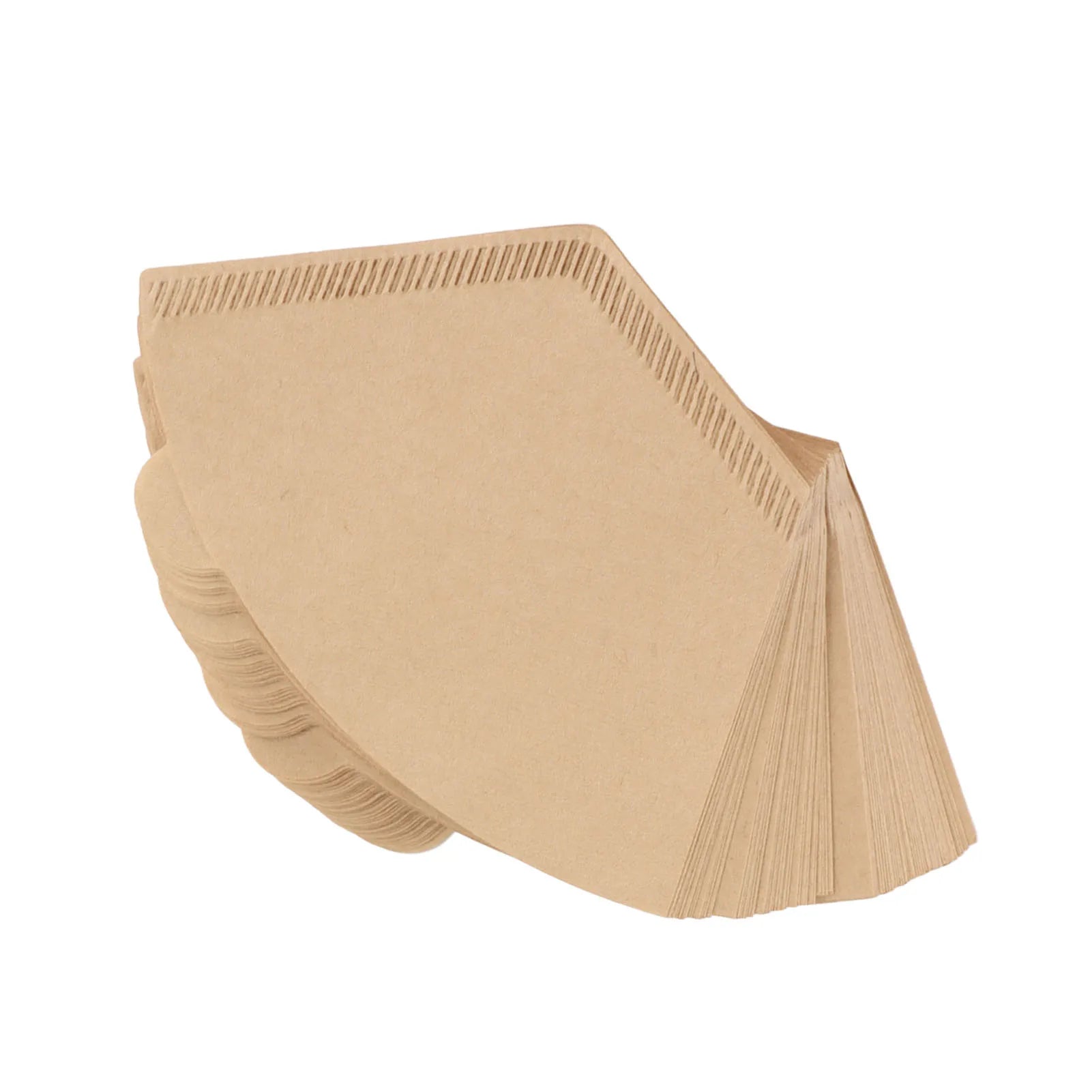 100 Count Cone Coffee Filters Paper Disposable Coffee Filter for 1-2 Cup Pour Over Drip Coffee Maker Natural Unbleached Brewing Qme