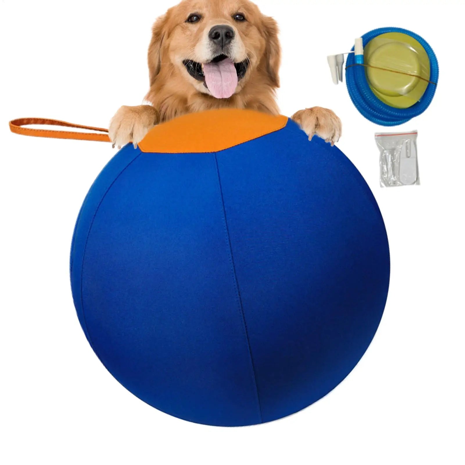 Large Dog Ball Interactive Moving Toys Pet Supplies Herding Ball for Dogs Breed for Puppy Small Medium Large Breed Keep Busy Qme