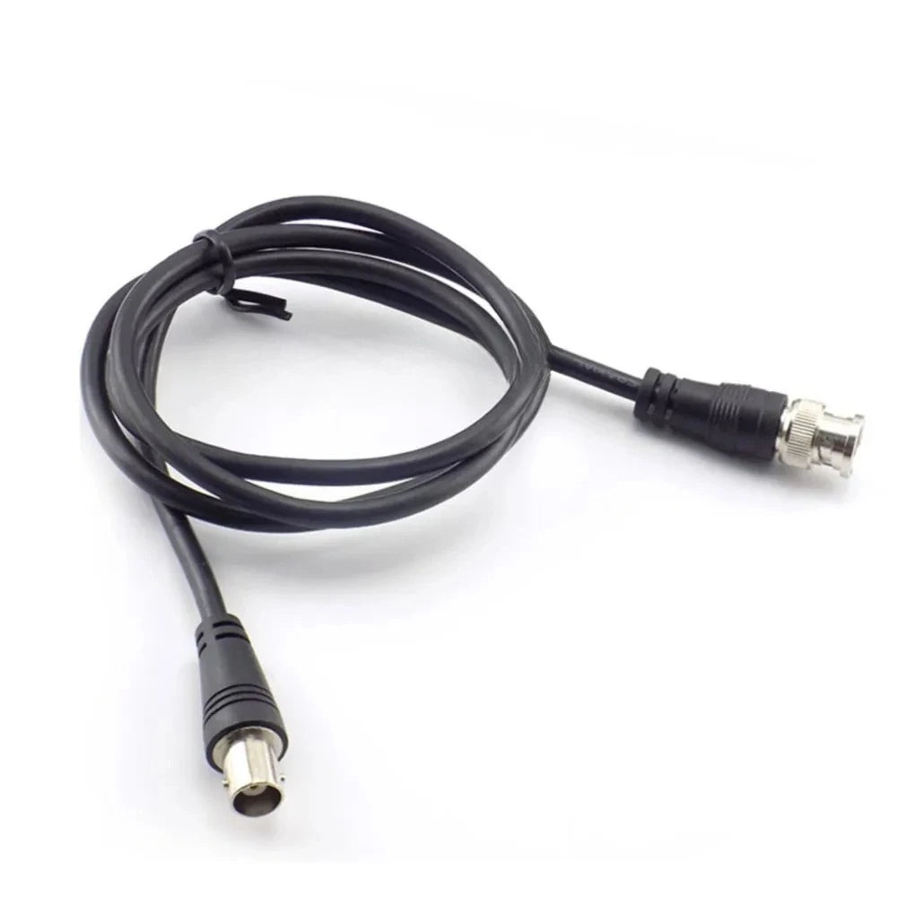5PCS BNC Female To Male Adapter Cable For CCTV Camera BNC Connector Extension Coaxial Line Camera Accessories 1M D5 Qme