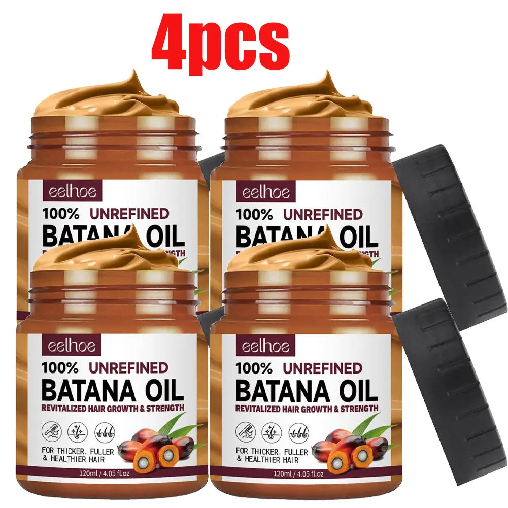 100 Pure Organic Hair Mask Batana Oil Growth Natural Treatment Qme 4pcs