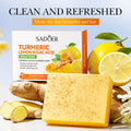 Turmeric Kojic Acid Lemon Essential Oil Soap Frosted Particle Qme Turmeric 100g