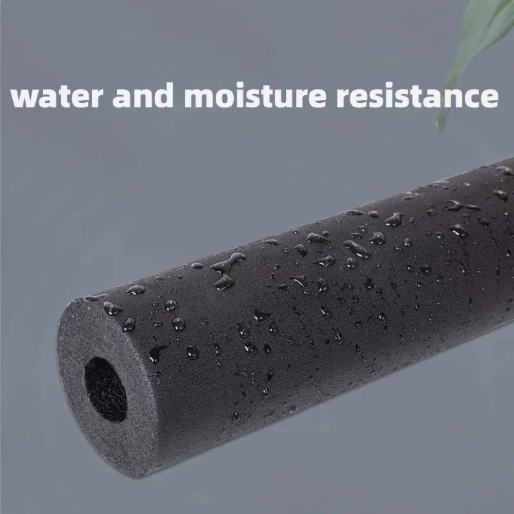 1.8m Rubber Insulation Pipe B1 Grade Thickened Solar Water Heater Water Pipe Flame Retardant and Antifreeze Insulation Sleeve Qme