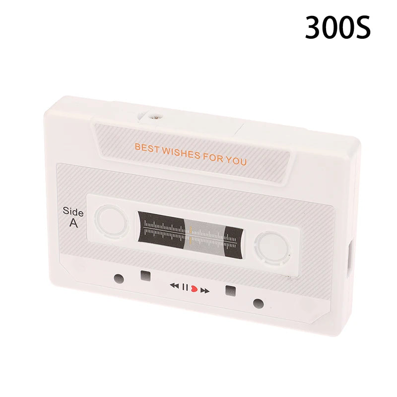 Creative Plastic Voice Recording Cassette Tape 60/300 Seconds Voice Recorder Greeting Card Small gifts Qme style 24