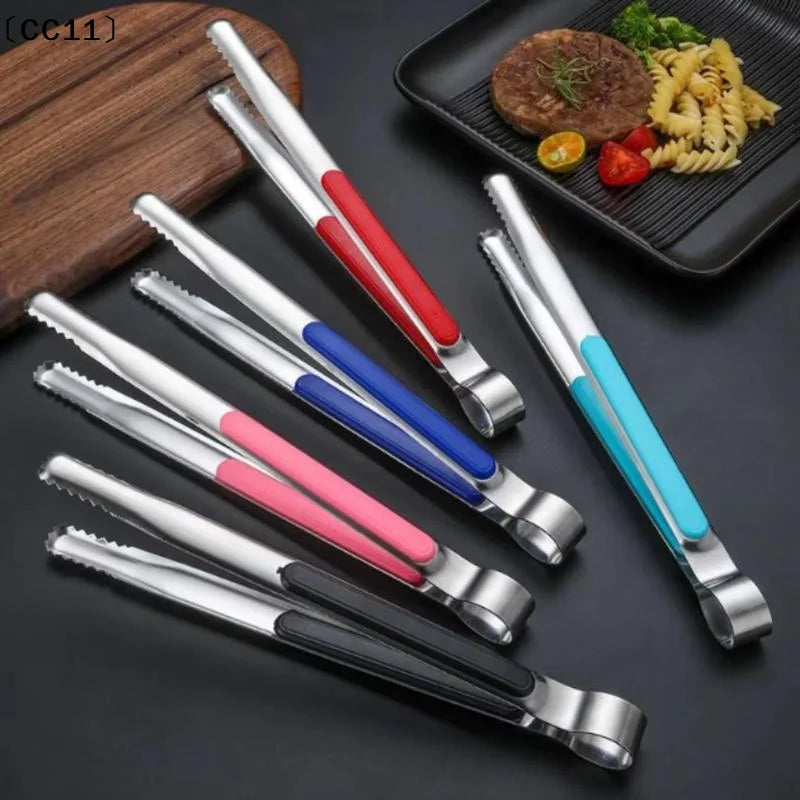 Stainless Steel Barbecue Clip Non-slip Thickened Simplicity Portable Qme