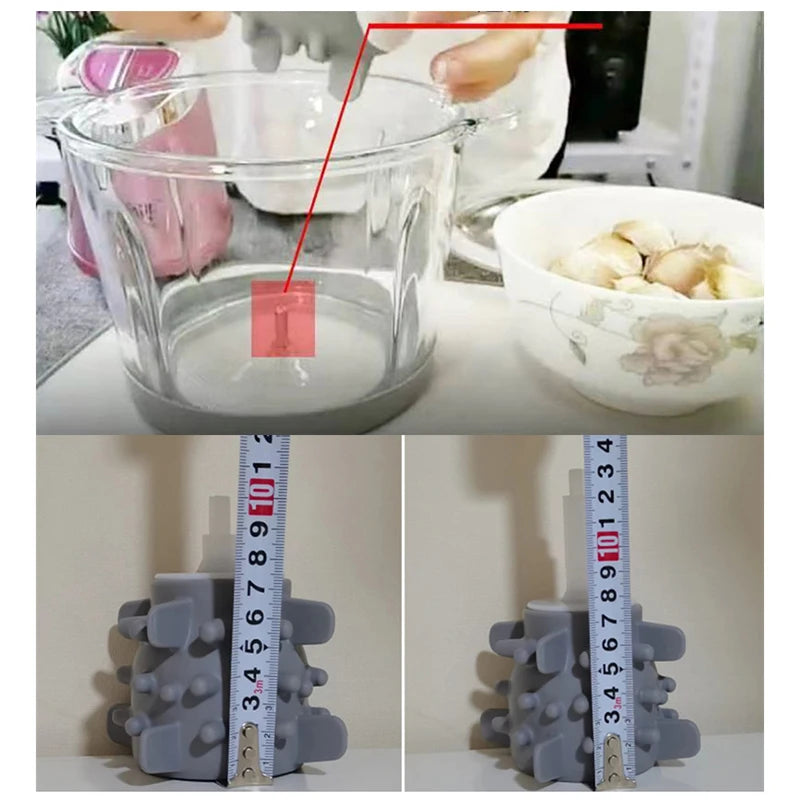 Garlic Peeler Silicone Roller Grinder Chopper Machine Accessories Qme