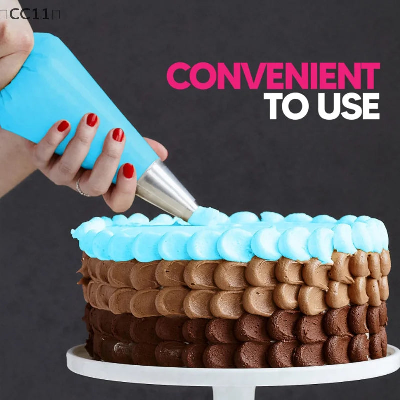 CC11Stainless Steel Piping Nozzle Kitchen Cake Icing Cream Decor Tool Qme