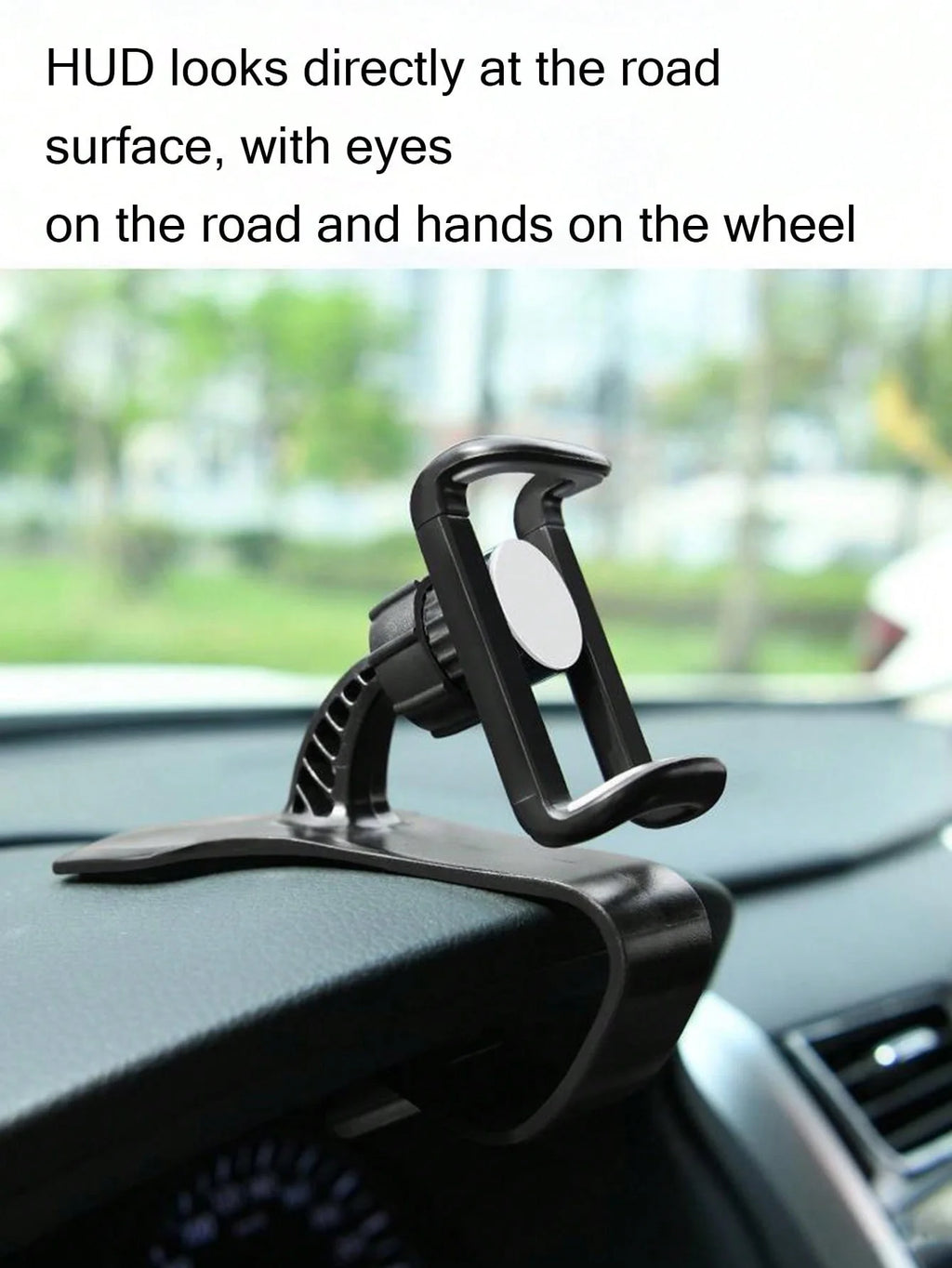 Car-mounted Clip-on Phone Holder Car Navigation Support Stand Qme