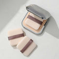 Powder Puff Square Double-sided Flocking Soft Makeup Tools 2 Suitable Qme 2 PCS