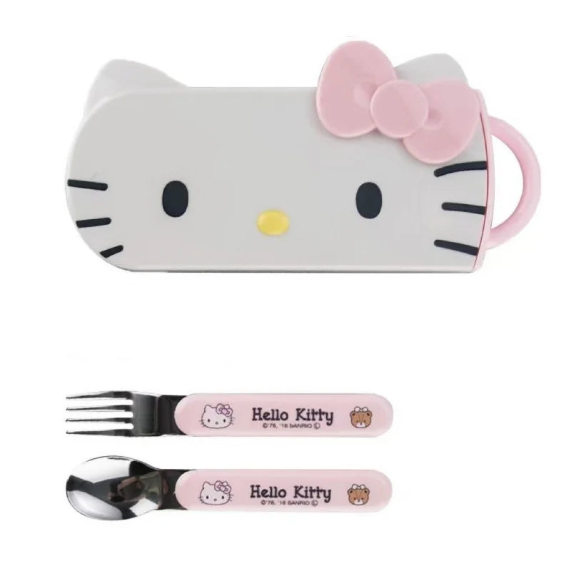 Hello Kitty Cute Cartoon Tableware Instagram-worthy Personalized Qme