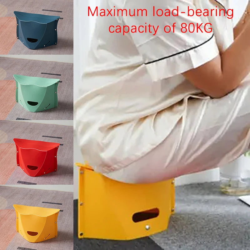 Portable Folding Paper Stool Multifunctional Storage Bag Carrying Qme