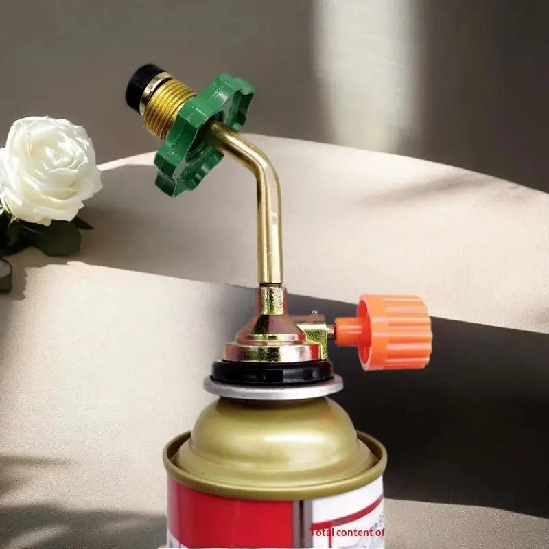 Gas Butane Cylinder Tank Charging Valve Refill Direct Connector Qme