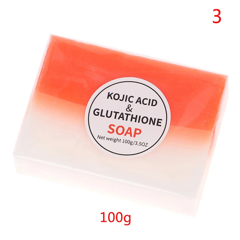 Kojic Acid Soap Dark Black Skin Lightening Handmade Kogic Glutathione Qme N3