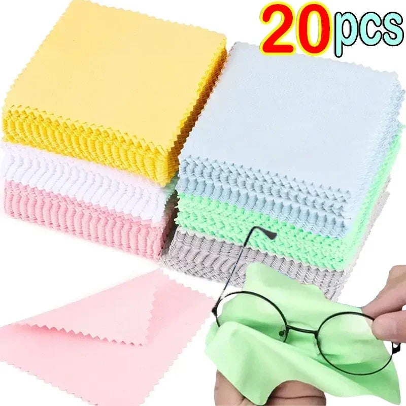 New High Quality Chamois Glasses Cleaner Microfiber Cleaning Cloth for Glasses Cloth Len Phone Screen Cleaning Wipes Wholesale Qme