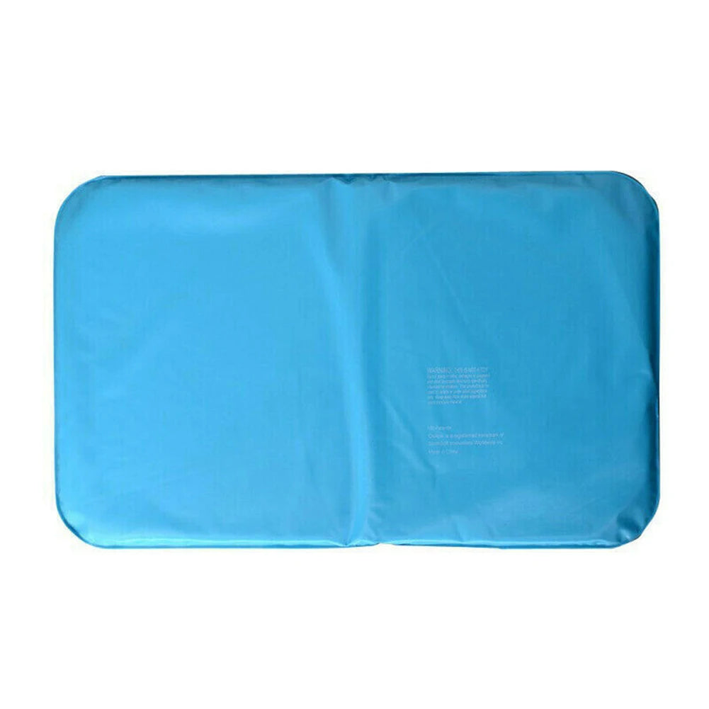 Gel Pillow Cushion Cooling Gel Pad Soft Flexible Foldable Seat Cushion for Home Office Beauty Salon Pressure Relief Mat Qme