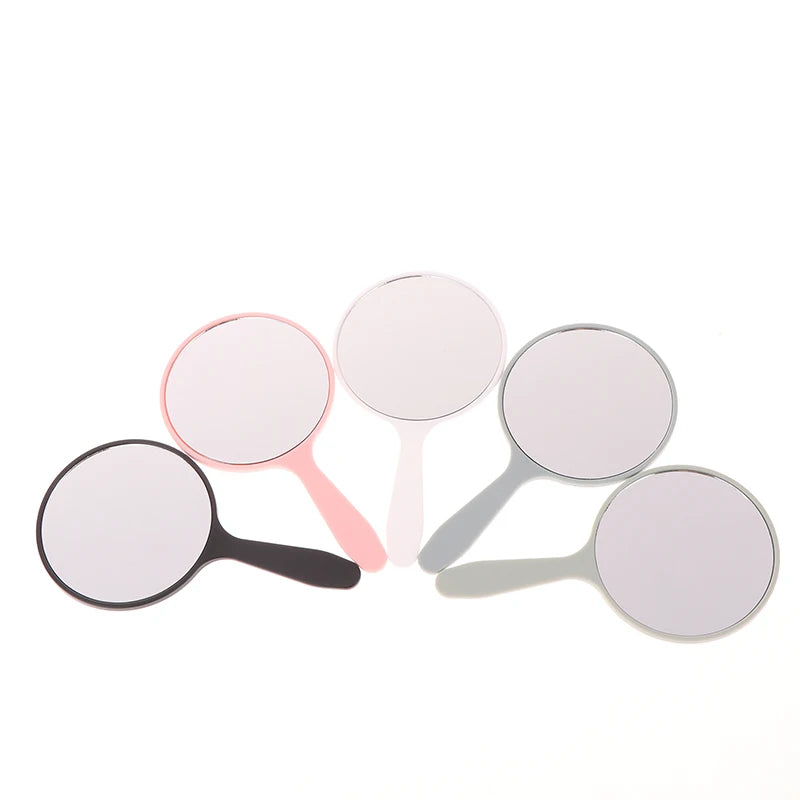 Handle Hand Mirror SPA Salon Compact Mirrors Eyelash Extension Qme
