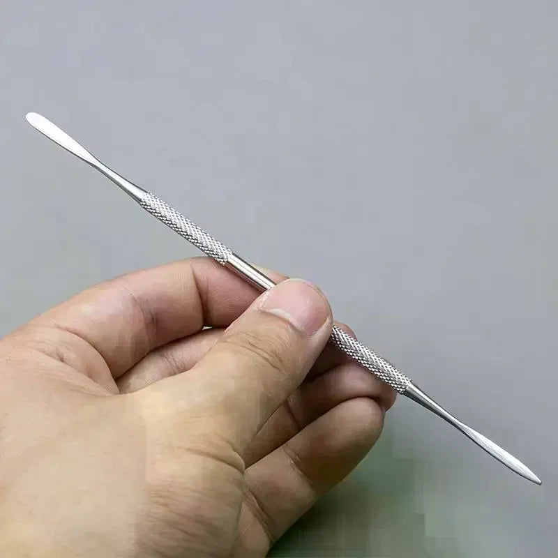 3Pcs Upgraded Stainless Steel Clay Sculpting Tools Professional Pottery Tools for DIY Clay Modeling Shaping and Detailing Qme