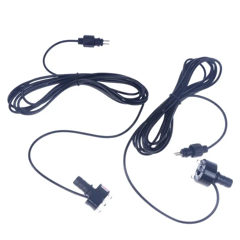 1PC Underwater 6-LED Light Ring For Fountain Fish Pond Water Garden AC Adapter Warm White/White Fountain Light Ornament. Qme