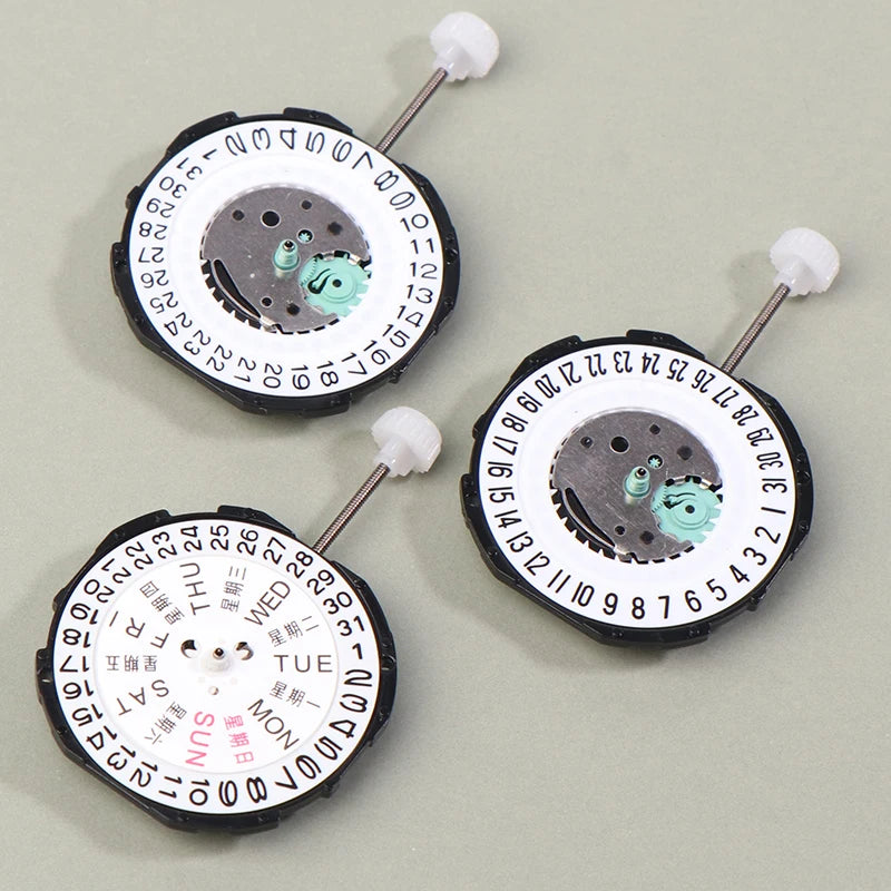 China Sunon Sl28 Sl28-6 Quartz Movement Replacement Three Hands Calendar Date A Cheap Alternative To 2115-20z Movement Qme