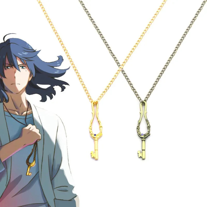 Popular Anime Suzume No Tojimari Cosplay Munakata Sōta Metal Key Unisex Fashion Necklace Pendant Jewelry Accessorie Holiday Gift Qme