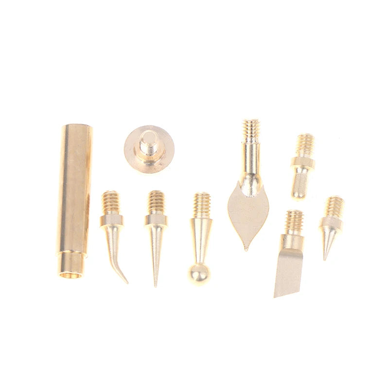 Iron Tip Melt Heat Insert Tool Soldering 3D Printing Brass Thread Qme