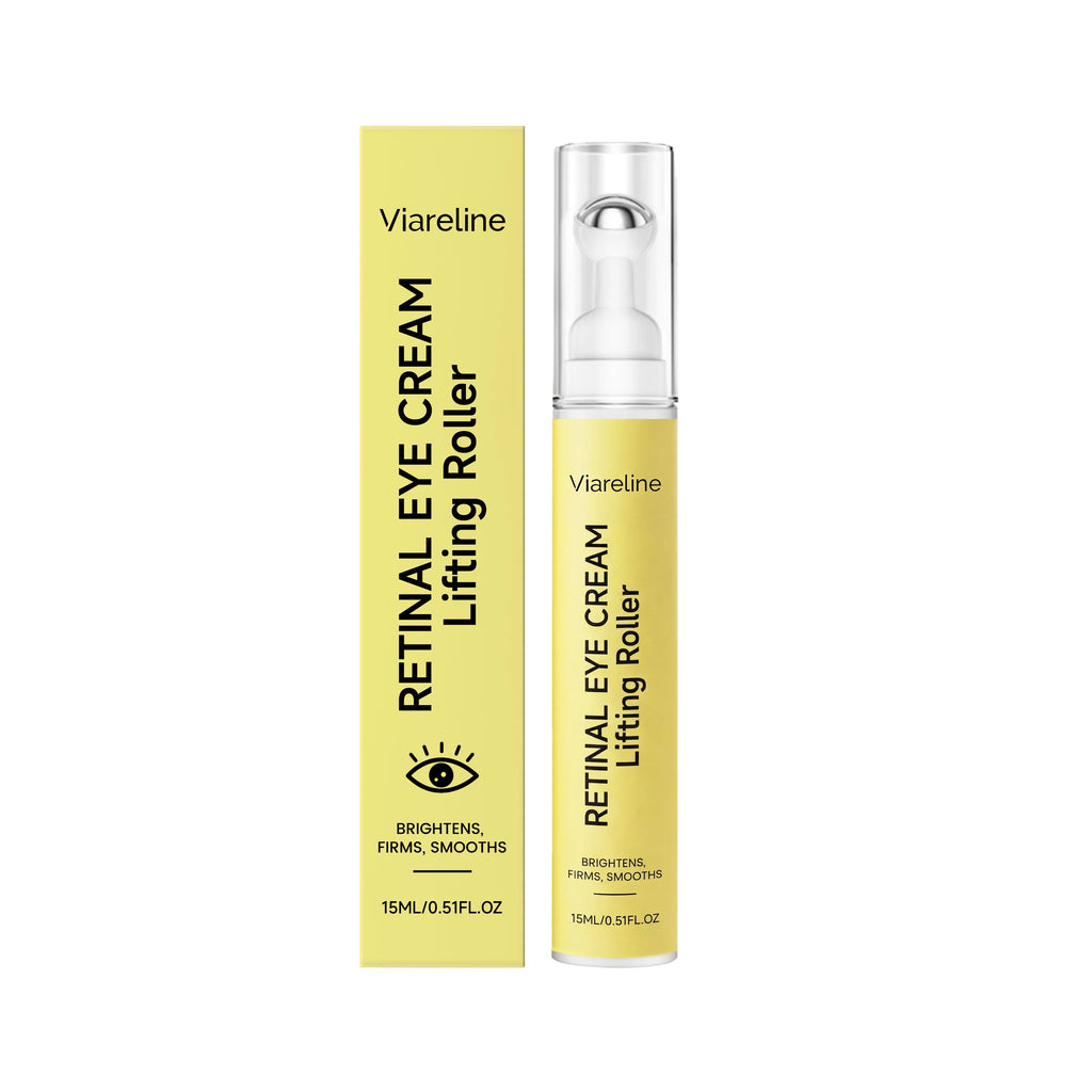 Viareline Retinal Eye Cream Fades Fishtail Pattern Anti-Wrinkle Dark Circles Removal Treatment Eyebags Tightening Skin Eye Cream Qme 15ml Boxed