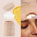 Face Body Freckled Stamp Kit Lifelike Freckle Natural Simulation Fake Dot Spot Comb Seal Air Cushion Freckle Waterproof Makeup Qme 03 gold