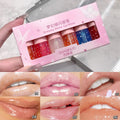 Shimmery Glitter Moisturizing Lip Gloss 6 Colors Highly Pigmented Qme S972