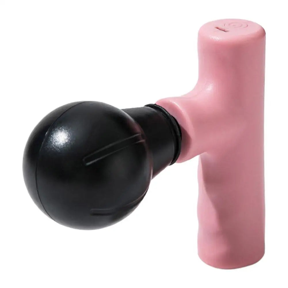 Portable Mini Massage Gun Handheld Deep Tissue Massager Back Leg Qme pink