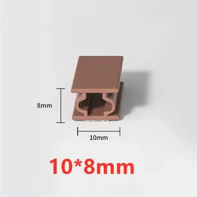6M Silicone Self-adhesive Sealing Strip Insulation Soundproof Door Stop Window Gap Sealing Moisture-proof Strong Adhesive Tape Qme 10mmx8mm 6M
