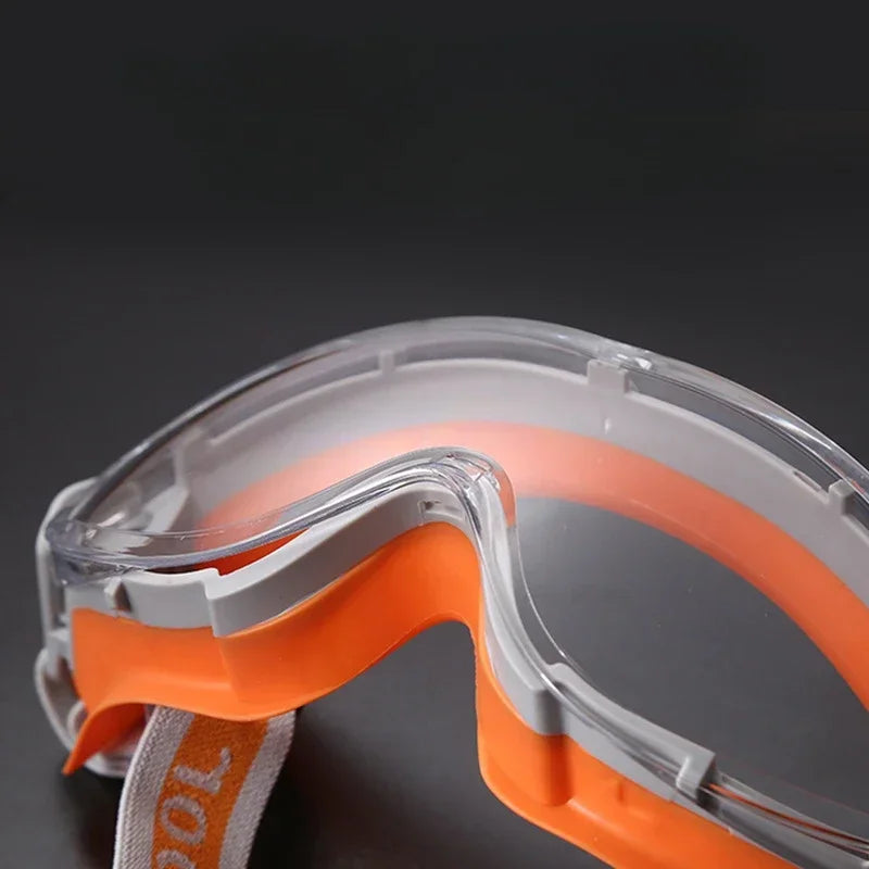 Eye protection for anti - fog, windproof, splash - proof in work, outdoor sports, experimental cutting with safety glasses Qme
