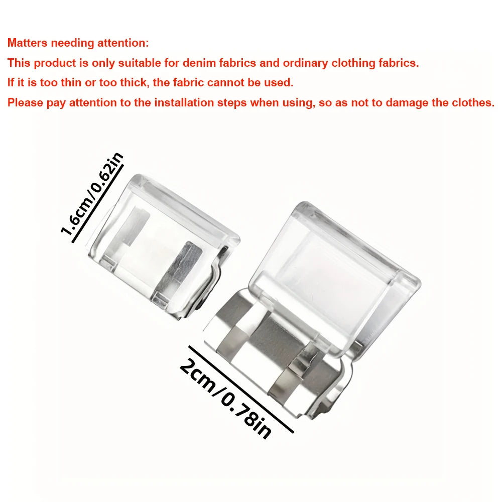 2/4/6/pcs Invisible Leg Shortening Clip, Non-Slip Pants Edge Clip, Used for Anti-Drag Pants Hem Fixing Device, Seam-Free Hidden Qme
