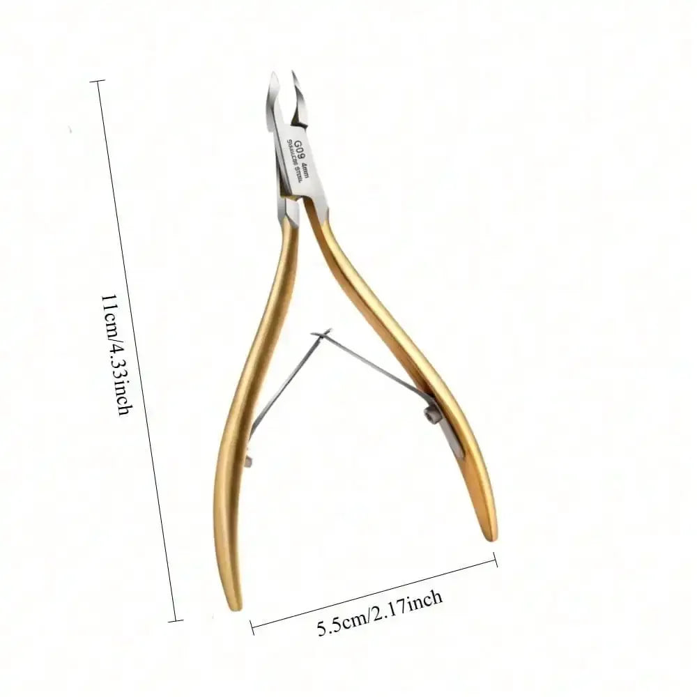 Professional Manicure Tools Sharp Blade Cuticle Nippers Nail Hangnail Qme