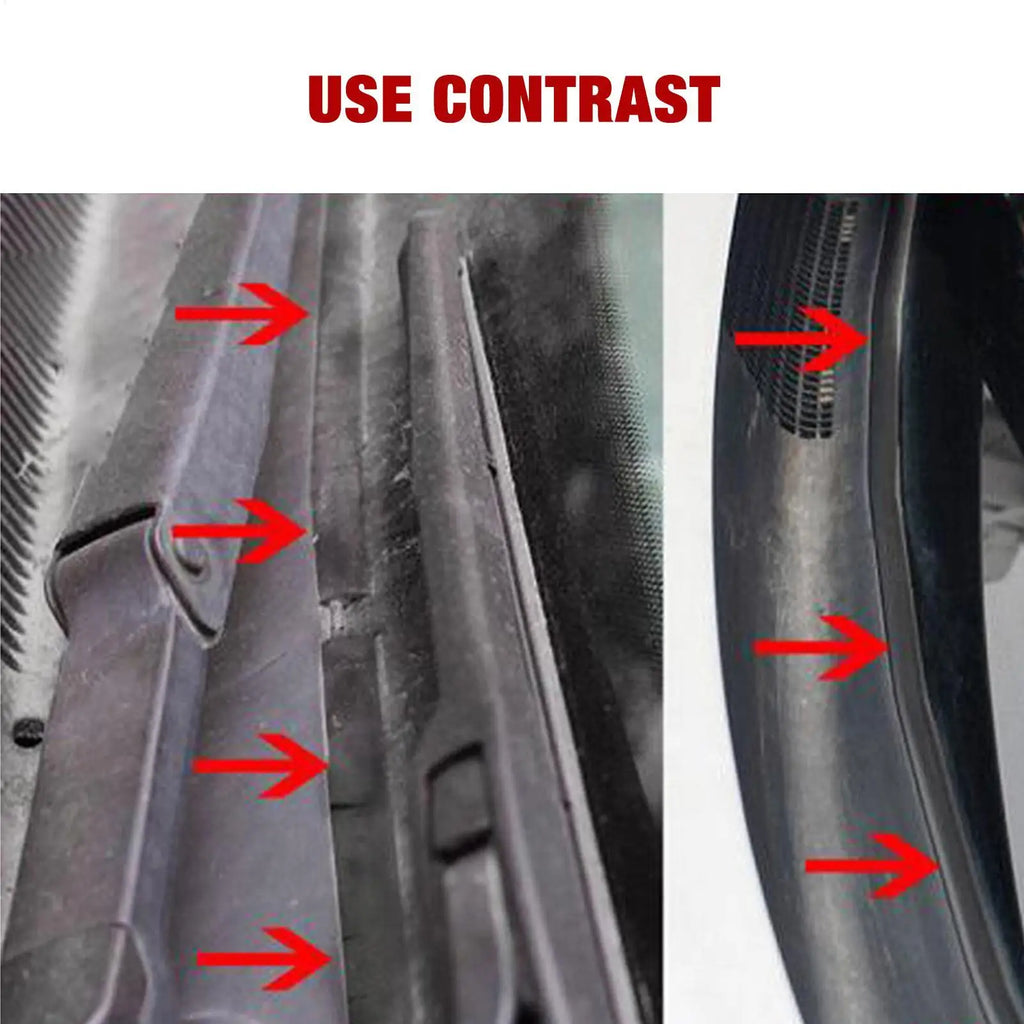 Car Windshield Seal Strip Rubber Front Window Gap Filler Waterproof Qme