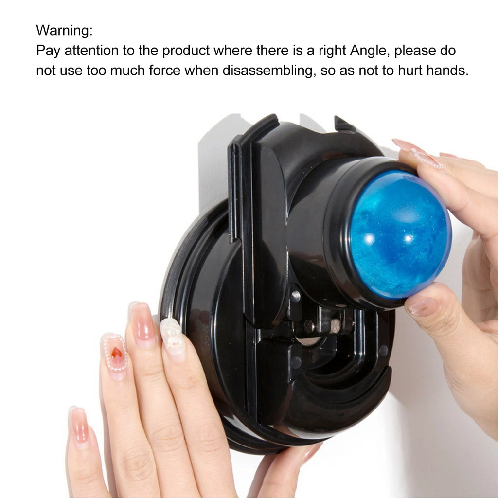 Wall Massage Roller Manual Suction Cup Massage Ball 360 Degrees Rotation Mountable Muscle Massage Ball Qme