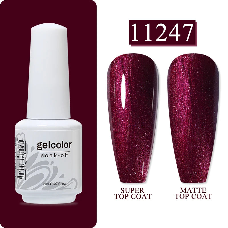 Arte Clavo Art Nails Varnish Base Coat Gel Nail Polish UV LED Lamp
