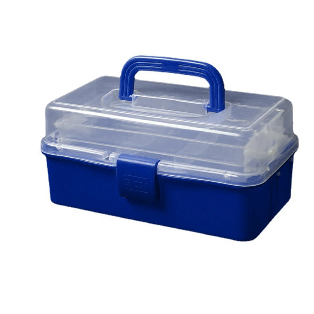 3 Layers Fishing Tackle Box Organizer Storage Box Cantilever Box Multifunctional Tool Storage And Organization Qme c