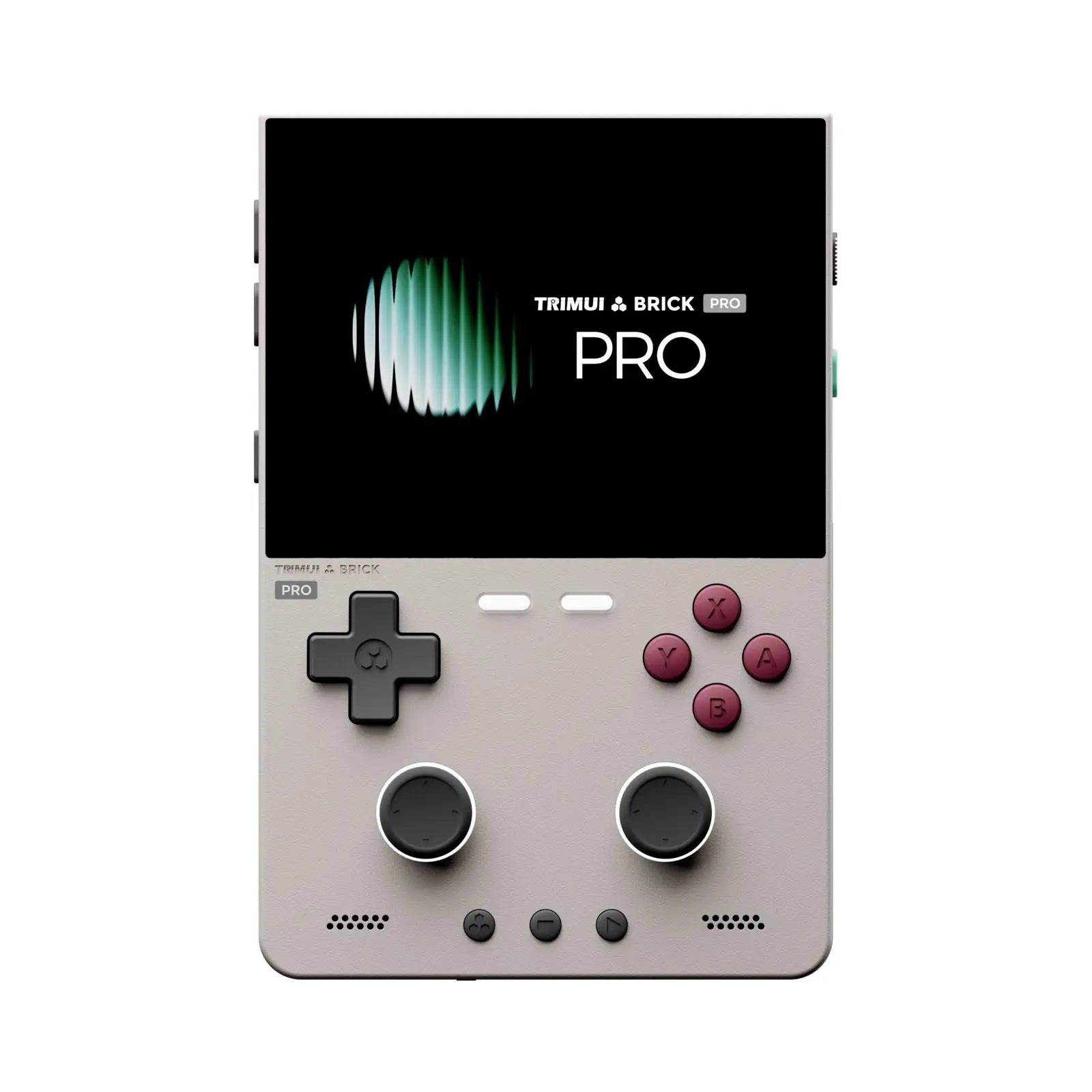 For TRIMUI Brick Pro Open-Source Handheld Console Ambient Lighting Retro Handheld Game Console for Outdoor Travel Daily Commute Qme Grey