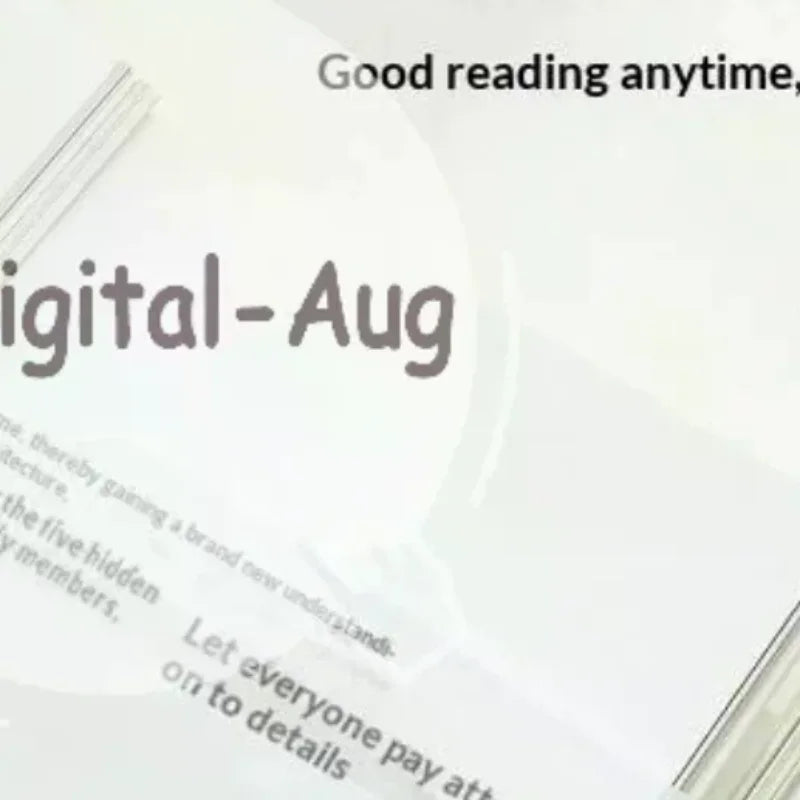 Automatic Page Following Bookmark Clip Transparent Reusable Anti-drop Qme