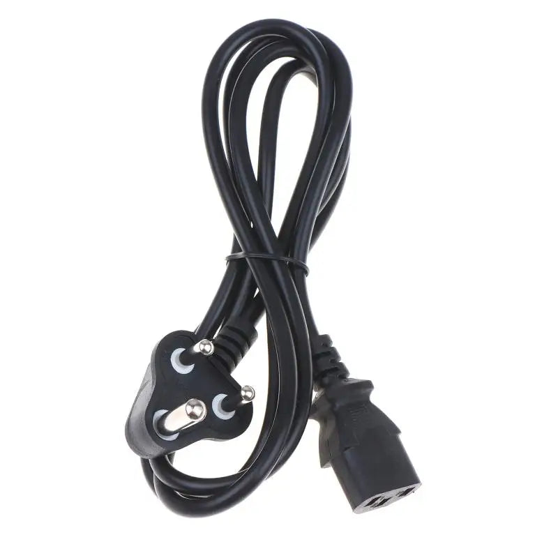 D Plug IEC320 C13 India Power Cord Performance 10A 250V Suitable Qme
