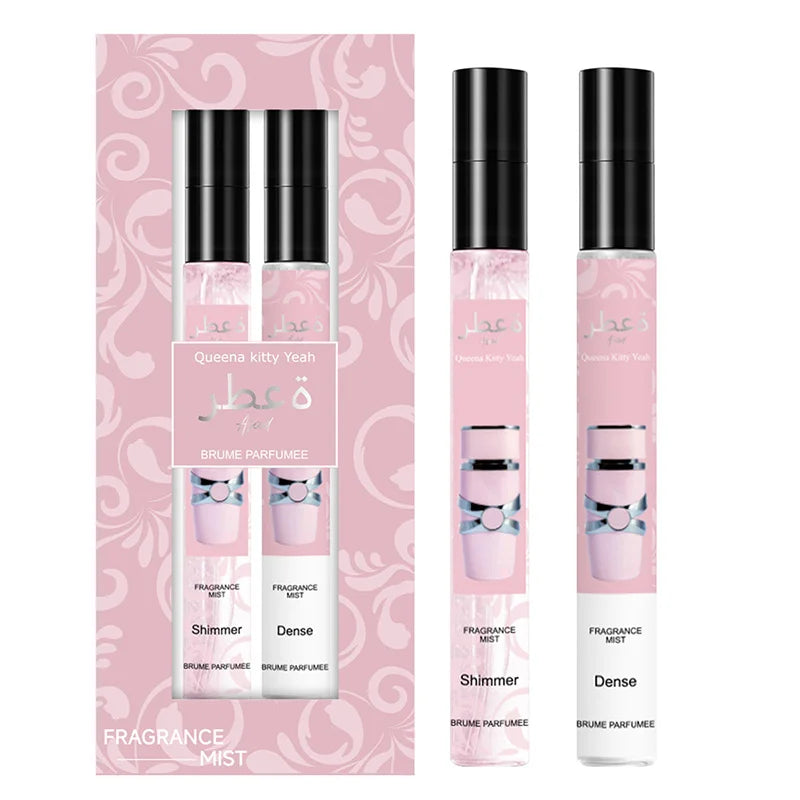 La Perfume Cologne Unisex Fruity Charm Fragrance Women's Body Spray Qme Style B 2PC 10ML