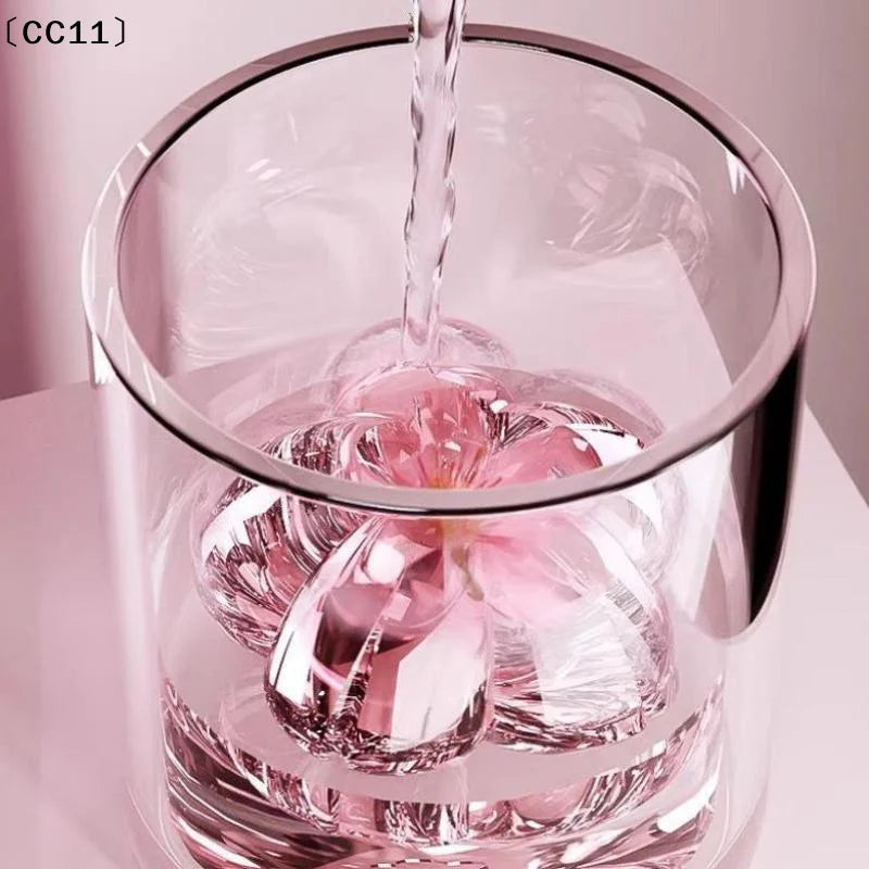 Reusable Ice Tray Ball Mold Flower Shape Cubes Effortless Dessert Qme