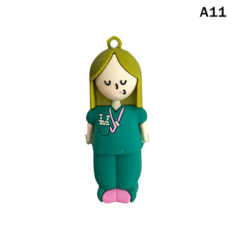 Cute Cartoon-shaped Medical Bottle Opener Multifunctional Rubber Qme A11
